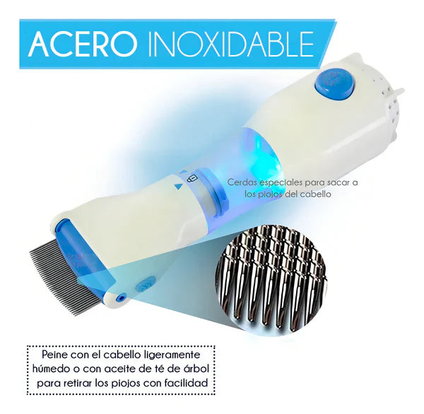 ASPIRADOR DE PIOJOS ELÉCTRICO PARA MASCOTAS