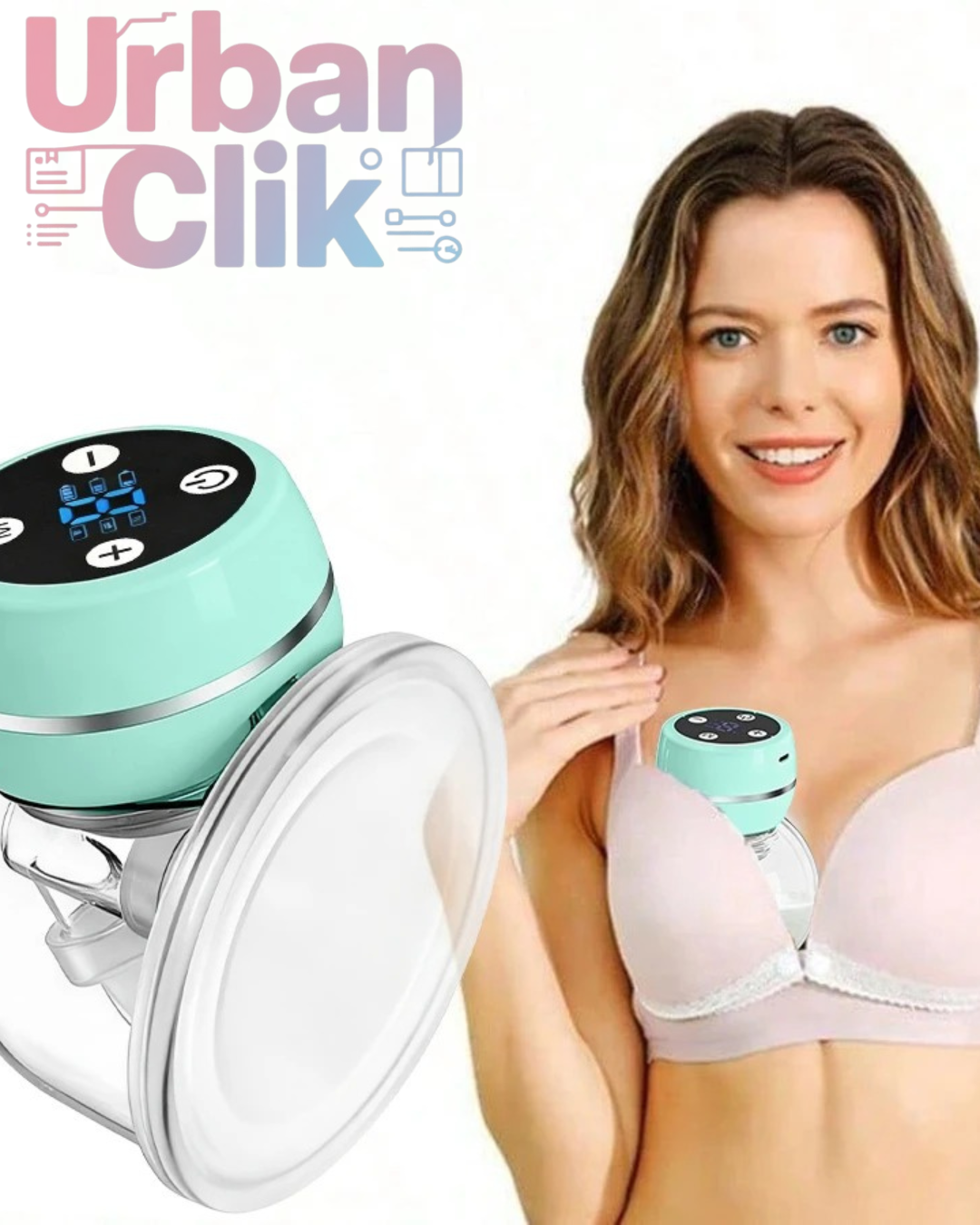 Extractor de Leche Materna Manos Libres Portátil
