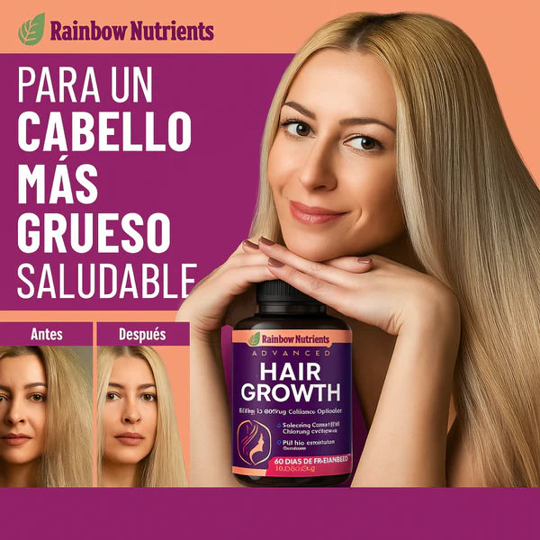 Suplemento Fortalecedor Capilar Premium – Crecimiento & Fuerza desde la Raíz